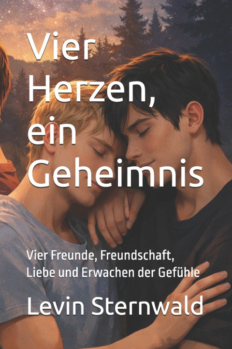 Книга Vier Herzen, ein Geheimnis Levin Sternwald