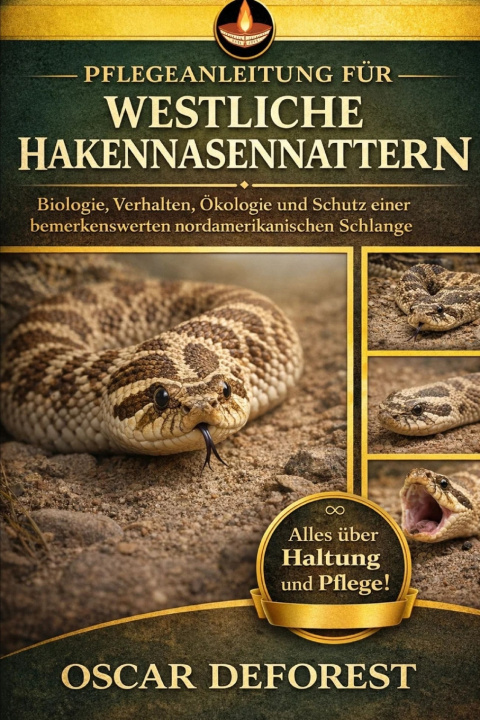 Kniha Pflegeanleitung für Westliche Hakennasennattern OSCAR DEFOREST