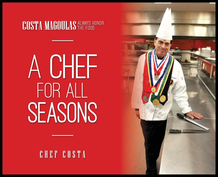 Kniha A Chef For All Seasons Costa Magoulas