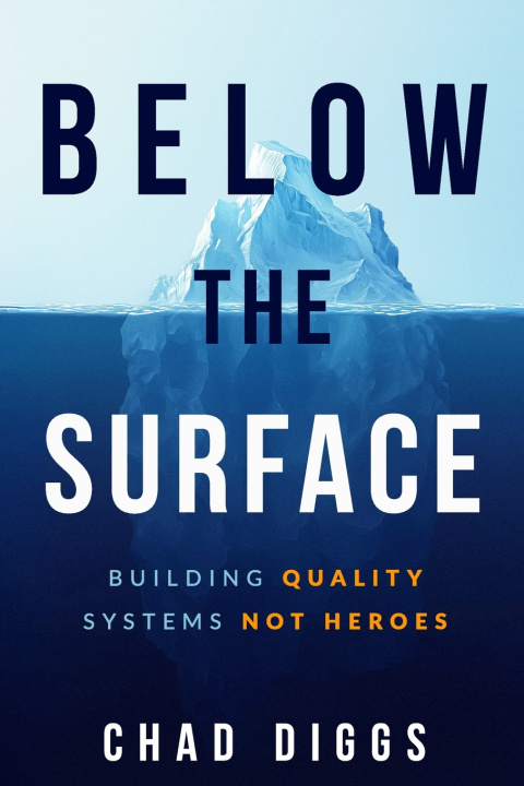 Kniha Below the Surface CHAD DIGGS