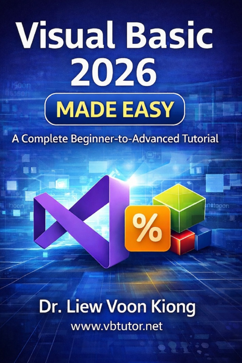 Könyv Visual Basic 2026 Made Easy Voon Kiong Liew
