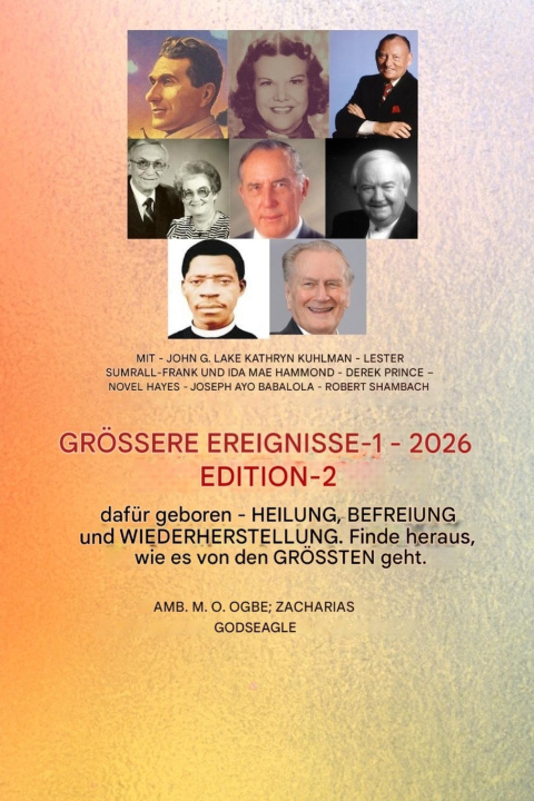 Kniha Große Heldentaten - Band 1 (Ausgabe 2026) John G Lake