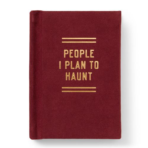 Kalender/agenda People I Plan To Haunt Tiny Diary Brass Brass Monkey