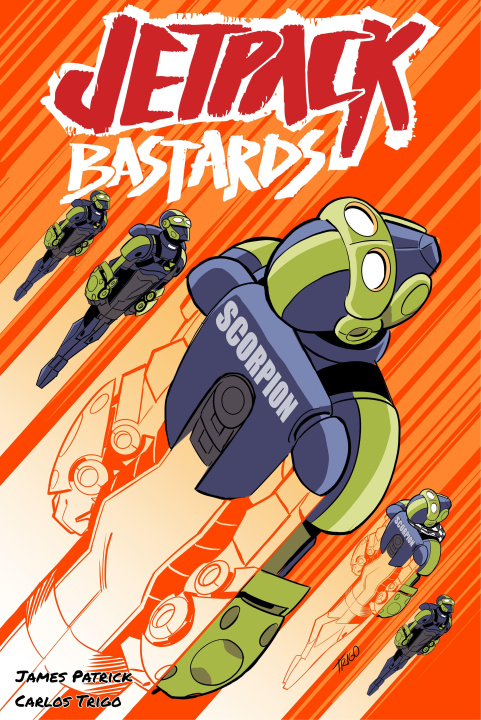 Kniha JETPACK BASTARDS PATRICK JAMES