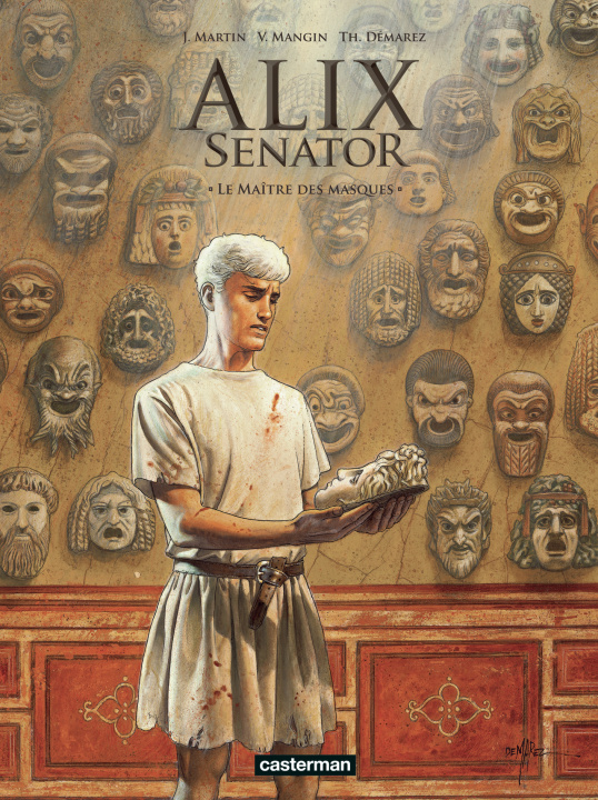 Kniha Le Maître des masques THIERRY DEMAREZ / VALERIE MANGIN / JACQUES MARTIN