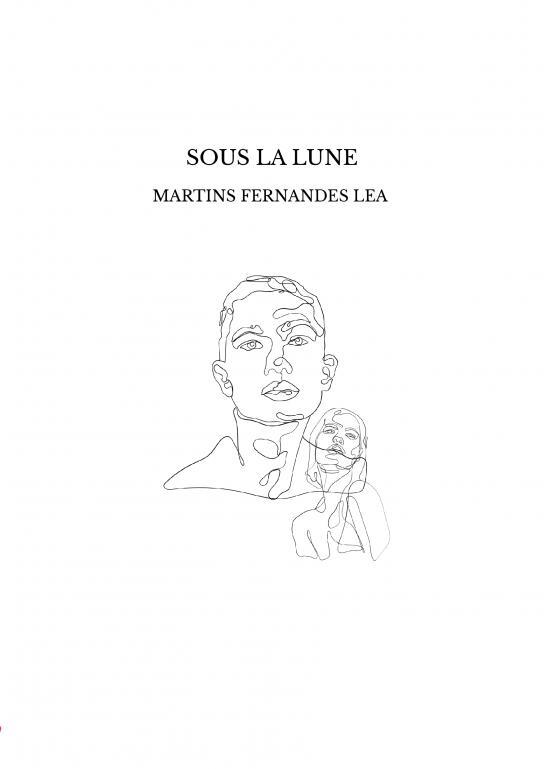 Knjiga SOUS LA LUNE MARTINS FERNANDES LEA