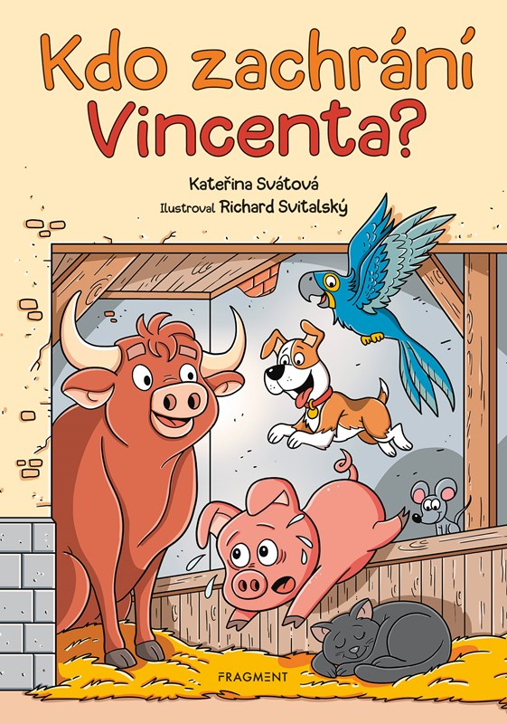 Knjiga Kdo zachrání Vincenta? Kateřina Svátová