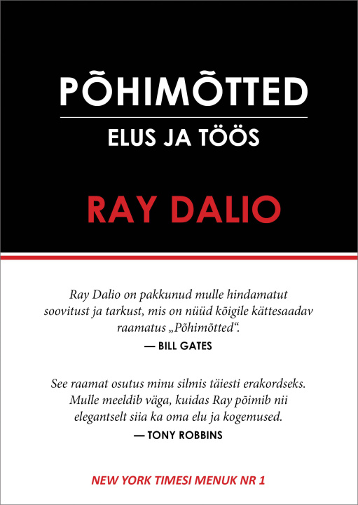 Book Põhimõtted Ray Dalio