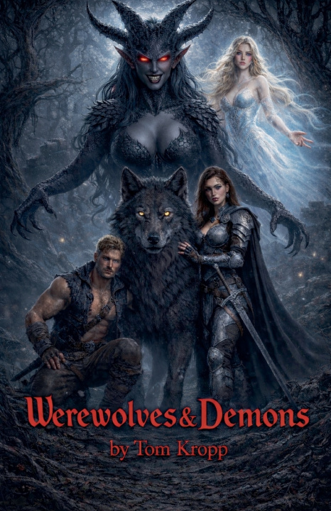 Book Werewolves & Demons Tom Kropp