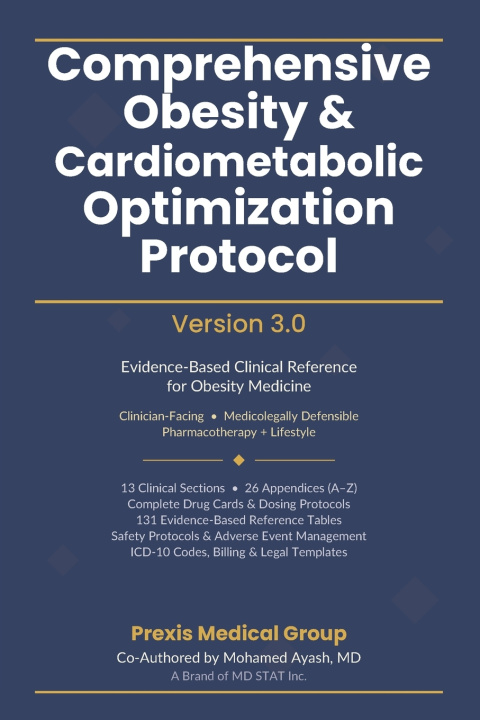 Kniha Comprehensive Obesity & Cardiometabolic Optimization Protocol Mohamed Ayash