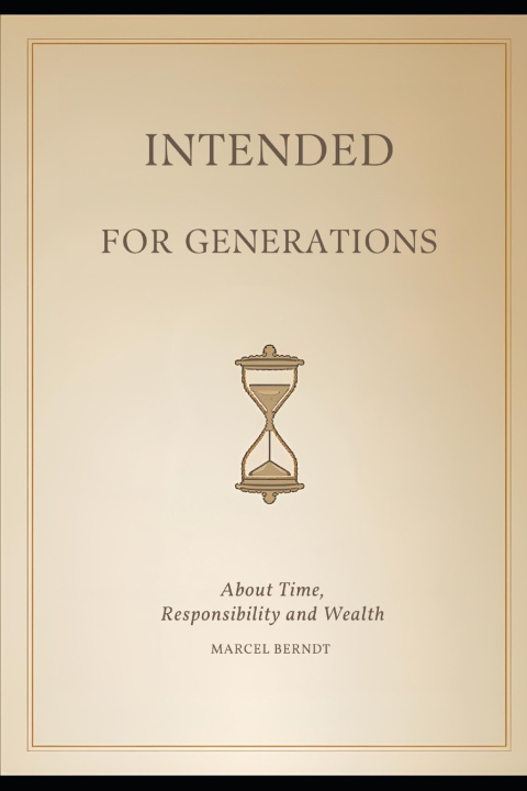 Kniha INTENDED FOR GENERATIONS Marcel Berndt