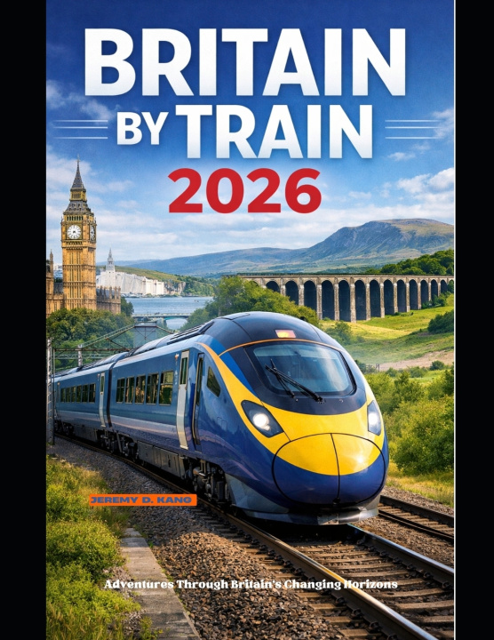 Knjiga BRITAIN BY TRAIN 2026 Jeremy D. Kang