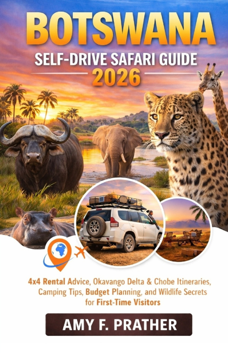 Livro Botswana Self-Drive Safari Guide 2026 Amy F. Prather
