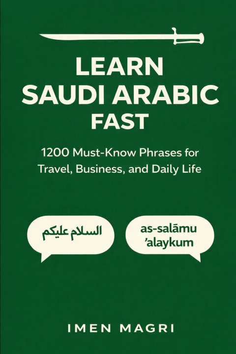 Boek Learn Saudi Arabic Fast Imen Magri