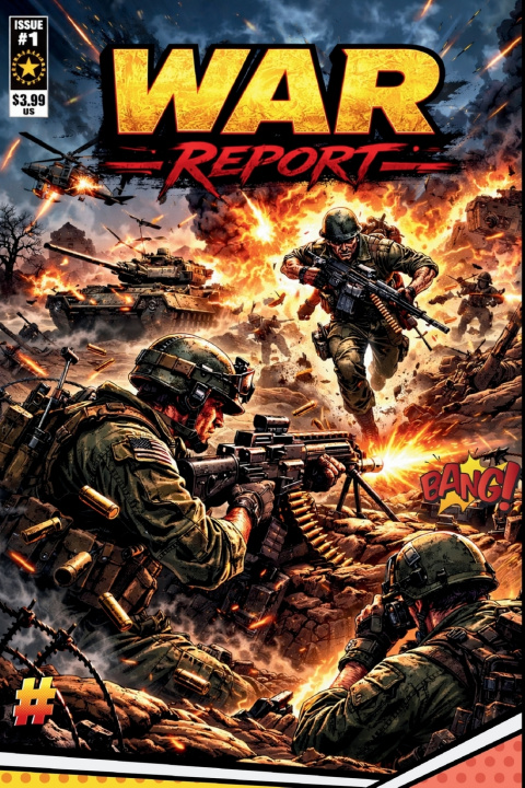 Kniha War Report Ajax Farrell