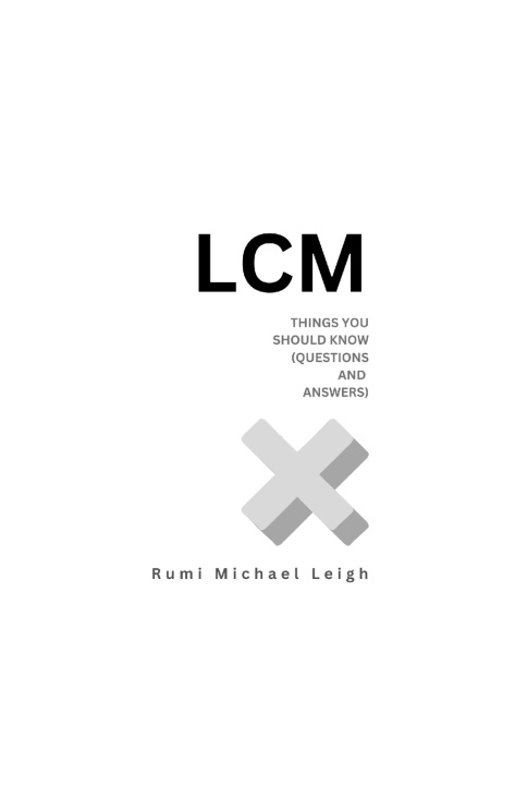 Knjiga LCM Rumi Michael Leigh