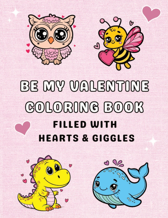 Knjiga Be My Valentine Coloring Book Shannon Parker