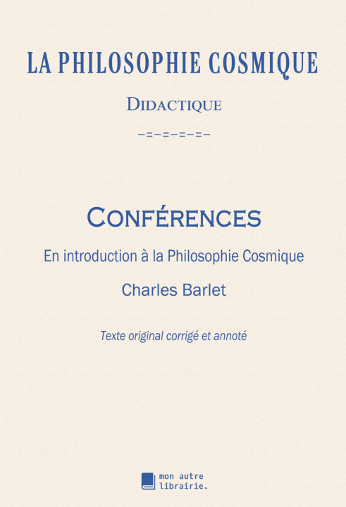 Könyv CONFERENCES BARLET CHARLES