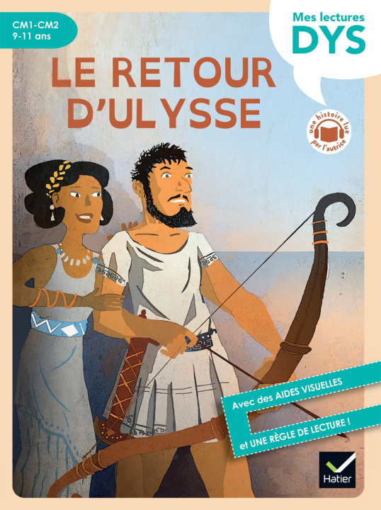 Knjiga Le retour d'Ulysse - Lecture adaptée - CM1-CM2 Hélène Kérillis