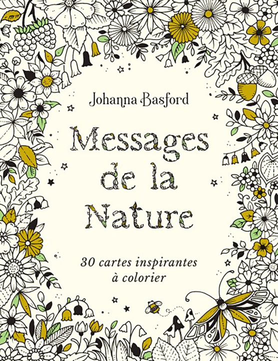 Knjiga Messages de la nature Johanna Basford