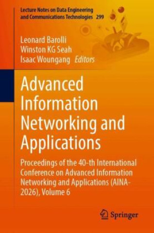 Книга Advanced Information Networking and Applications Leonard Barolli