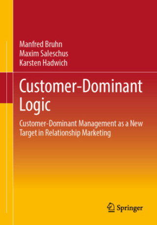 Boek Customer-Dominant Logic Manfred Bruhn