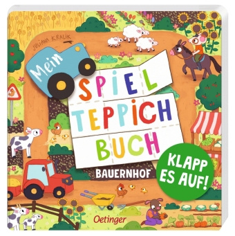 Kniha Mein Spielteppich-Buch. Bauernhof Juliana Kralik