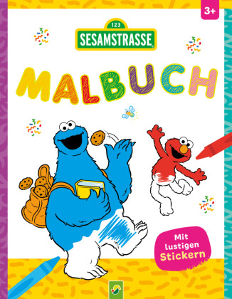 Knjiga Malbuch Sesamstraße 