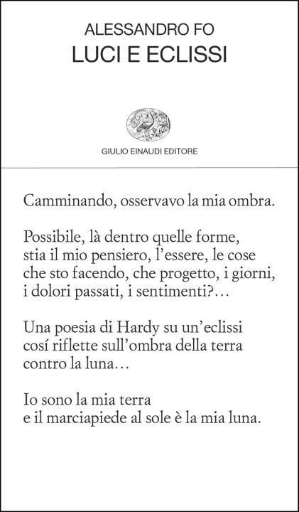 Книга Luci e eclissi Alessandro Fo