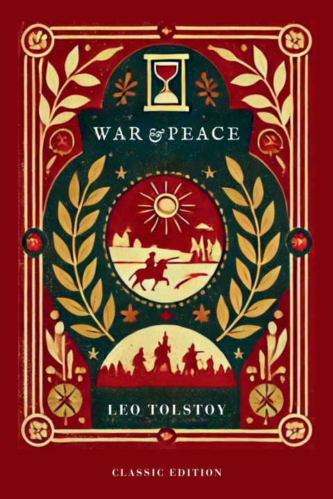 Kniha WAR & PEACE Leo Tolstoy