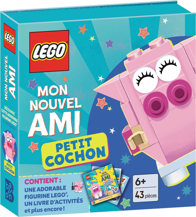 Kniha Mon nouvel ami LEGO - Petit cochon 