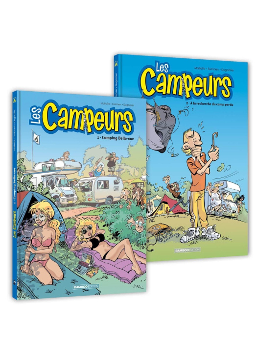 Książka Les Campeurs - pack promo tome 01 et 02 