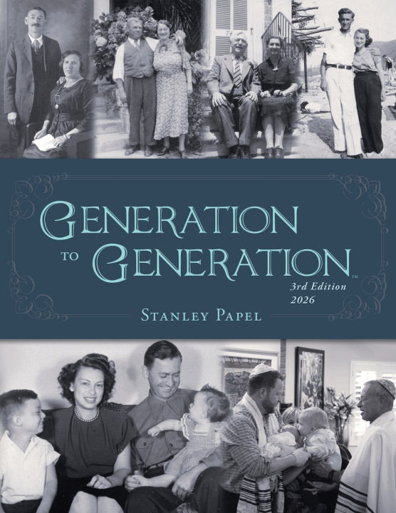 Kniha Generation to Generation Stanley Papel