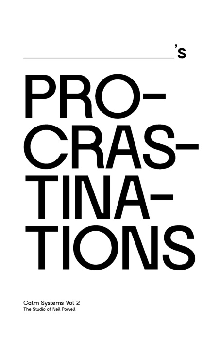 Könyv Procrastinations Neil D Powell