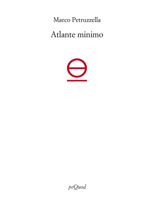 Βιβλίο Atlante minimo Marco Petruzzella