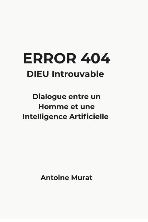 Könyv ERROR 404 Antoine Murat