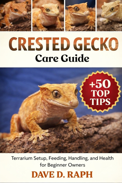 Knjiga Crested Gecko Care Guide DAVE D. RAPH