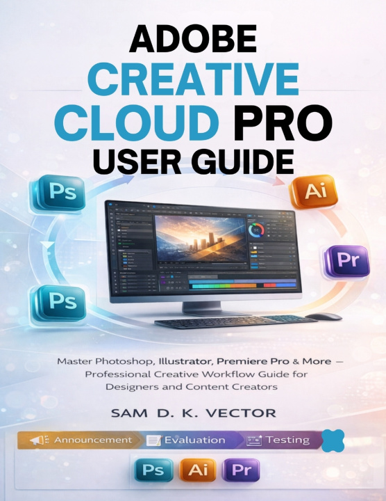 Könyv ADOBE CREATIVE CLOUD PRO USER GUIDE Sam D.K. Vector