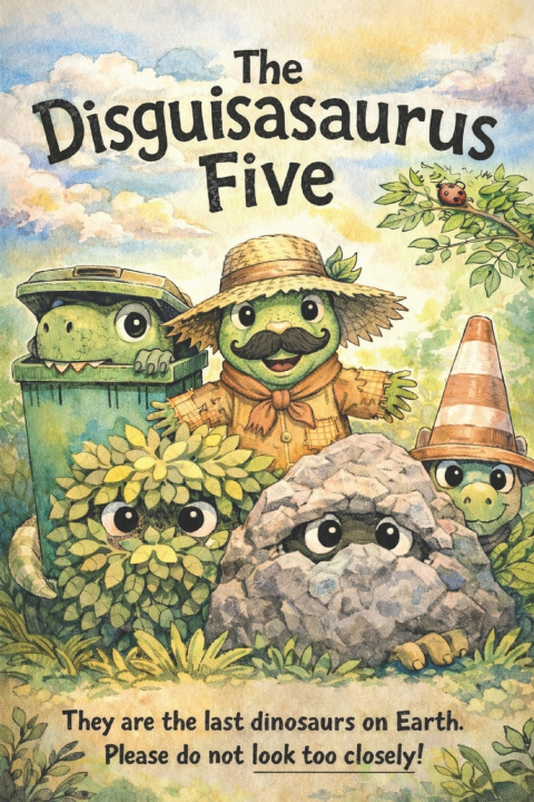 Kniha The Disguisasaurus Five Benandonner Publishing Original