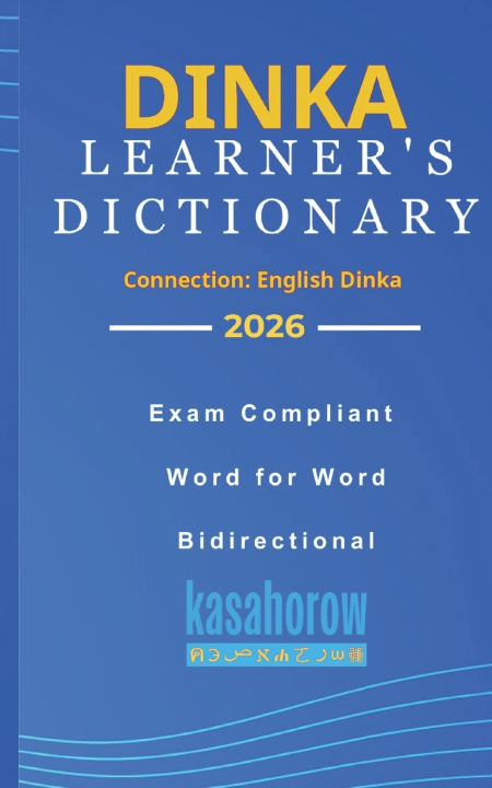 Kniha Dinka Learner’s Dictionary kasahorow