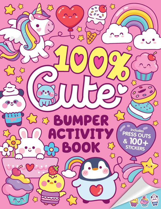 Könyv 100% Cute: Bumper Activity Book LAKE PRESS