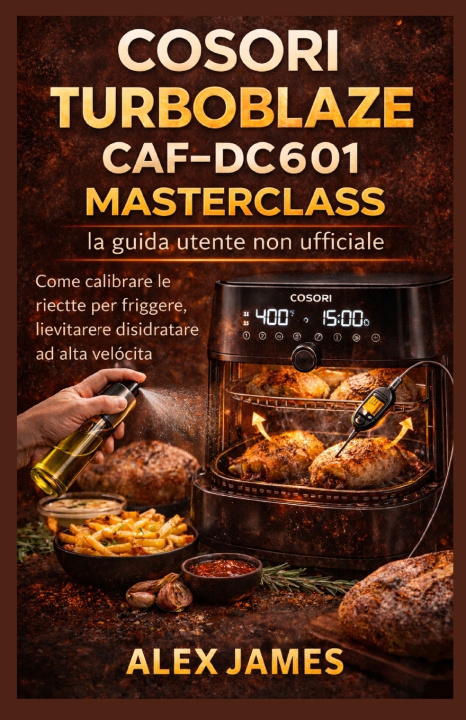 Книга Cosori TurboBlaze CAF-DC601 Masterclass Alex James