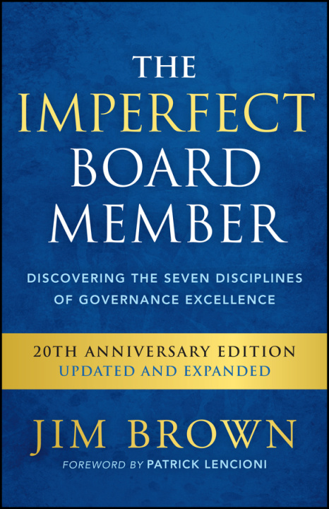 Knjiga The Imperfect Board Member Jim Brown