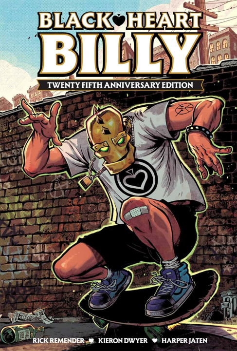 Boek Black Heart Billy 25th Anniversary Kieron Dwyer
