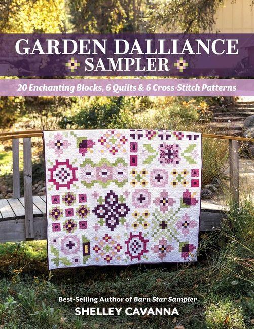 Kniha Garden Dalliance Sampler CAVANNA