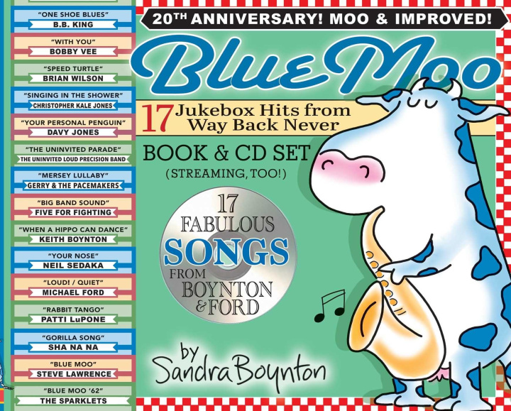 Kniha Blue Moo Sandra Boynton