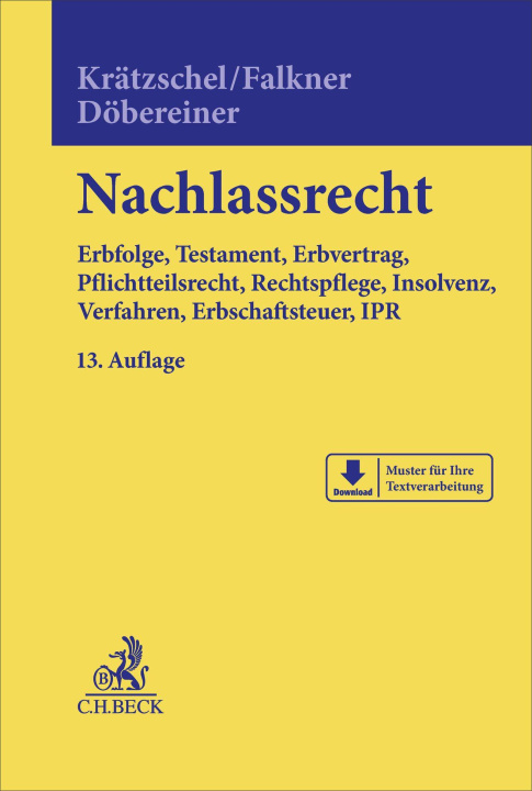 Kniha Nachlassrecht Melanie Falkner