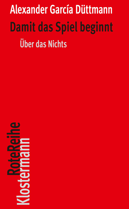 Buch Damit das Spiel beginnt Düttmann