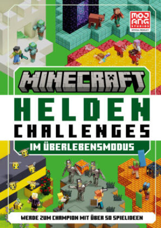 Kniha Minecraft Helden Challenges Mojang AB