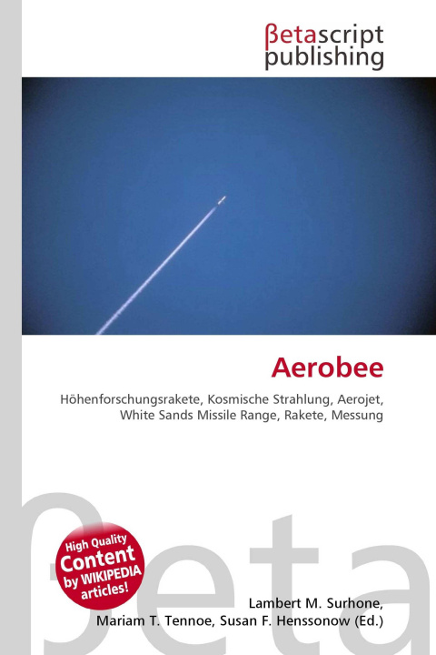 Kniha Aerobee Mariam T. Tennoe